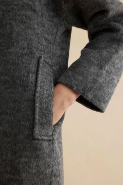 100% Wool Pocket Coat