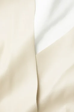 Asymmetric Faux Leather V-neck Gathered Mini Dress