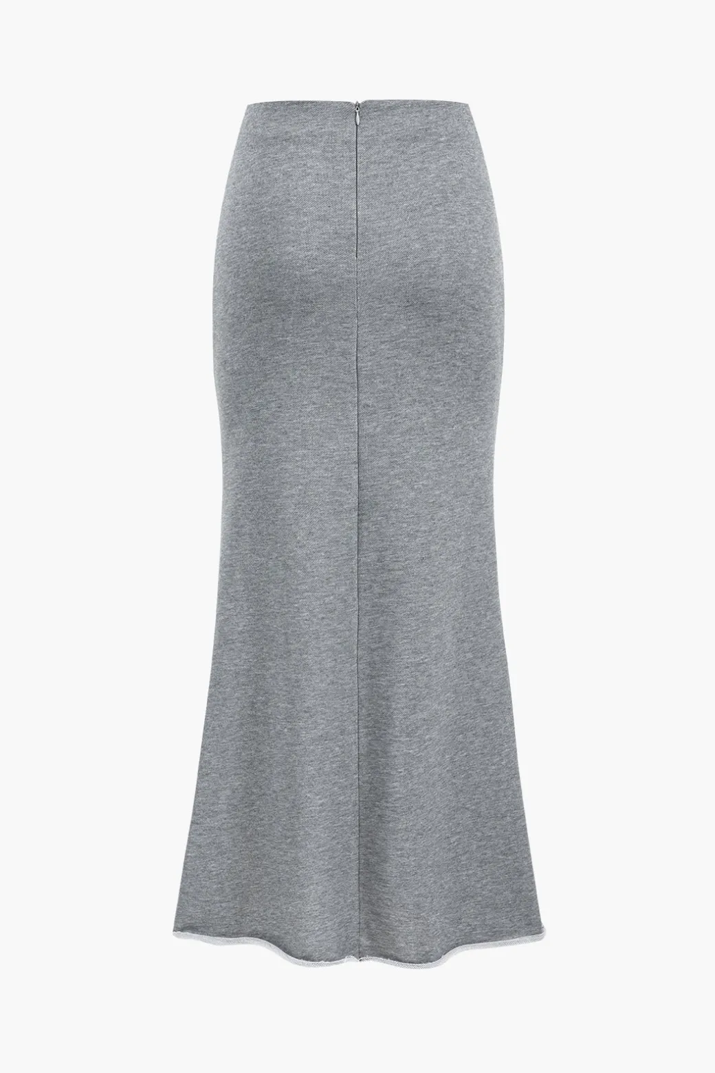 Asymmetrical Design Top And Skirt Set