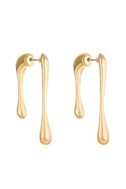 Asymmetrical Droplet Earrings