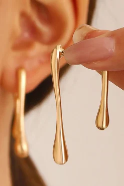Asymmetrical Droplet Earrings
