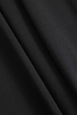 Asymmetrical Shoulder Long Sleeve Maxi Dress