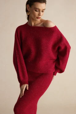 Asymmetrical Top And Skirt Set
