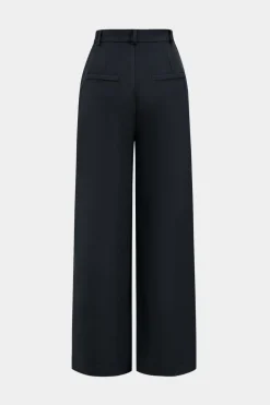 Asymmetrical Wide Leg Trousers