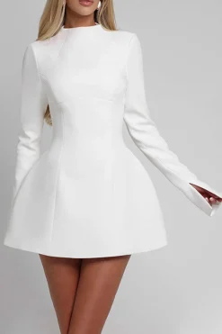 Backless Mini Dress