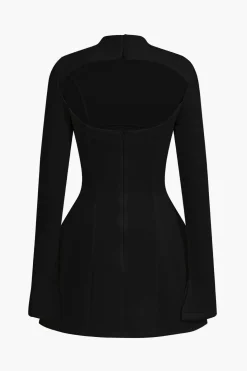 Backless Mini Dress
