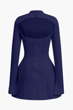 Backless Mini Dress