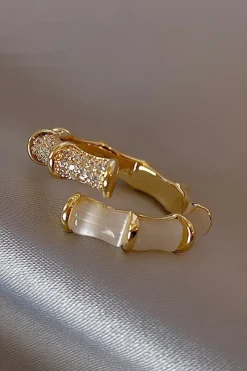Bamboo Joint Design Ring