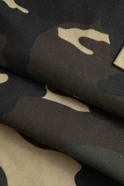 Basic Camo Print Trousers