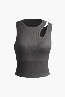 Basic Cut Out Tank Top