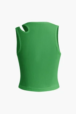 Basic Cut Out Tank Top
