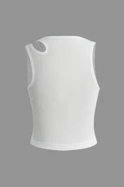Basic Cut Out Tank Top