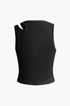 Basic Cut Out Tank Top