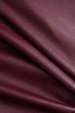 Basic Faux Leather Tube Top