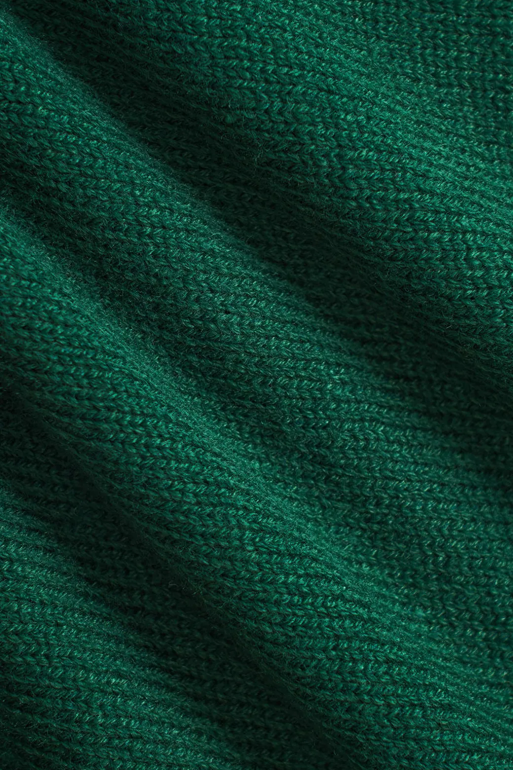 Basic Knit Contrast Skirt Set