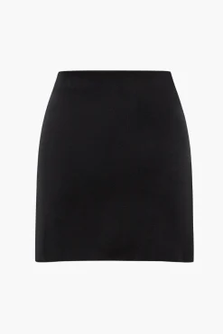 Basic Knit Mini Skirt