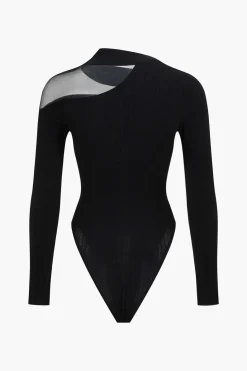 Basic Long Sleeve Solid Bodysuit