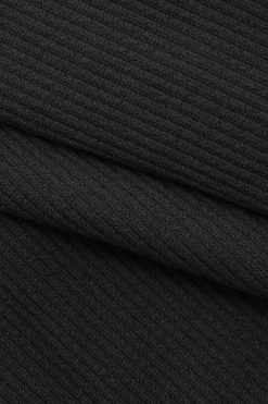 Basic Rib Seam-detail Sleeveless Tank Top