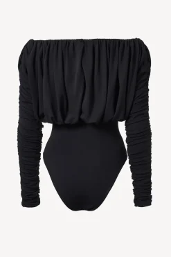 Basic Ruched Bodysuit
