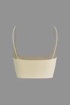 Basic Solid Cami Crop Top