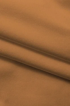 Basic Solid Deep-V Neck Bustier Bodysuit