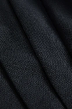 Basic Solid Faux Leather Pleated Mini Skirt