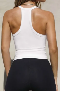 Basic Solid V-neck Tank Top