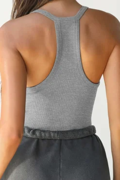 Basic Solid V-neck Tank Top