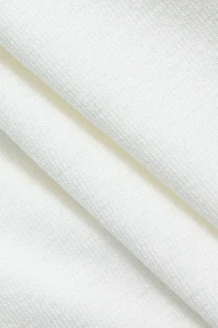 Basic Twist Hem Crop T-shirt