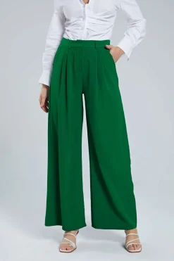 Basic Wide Leg Suit Pants