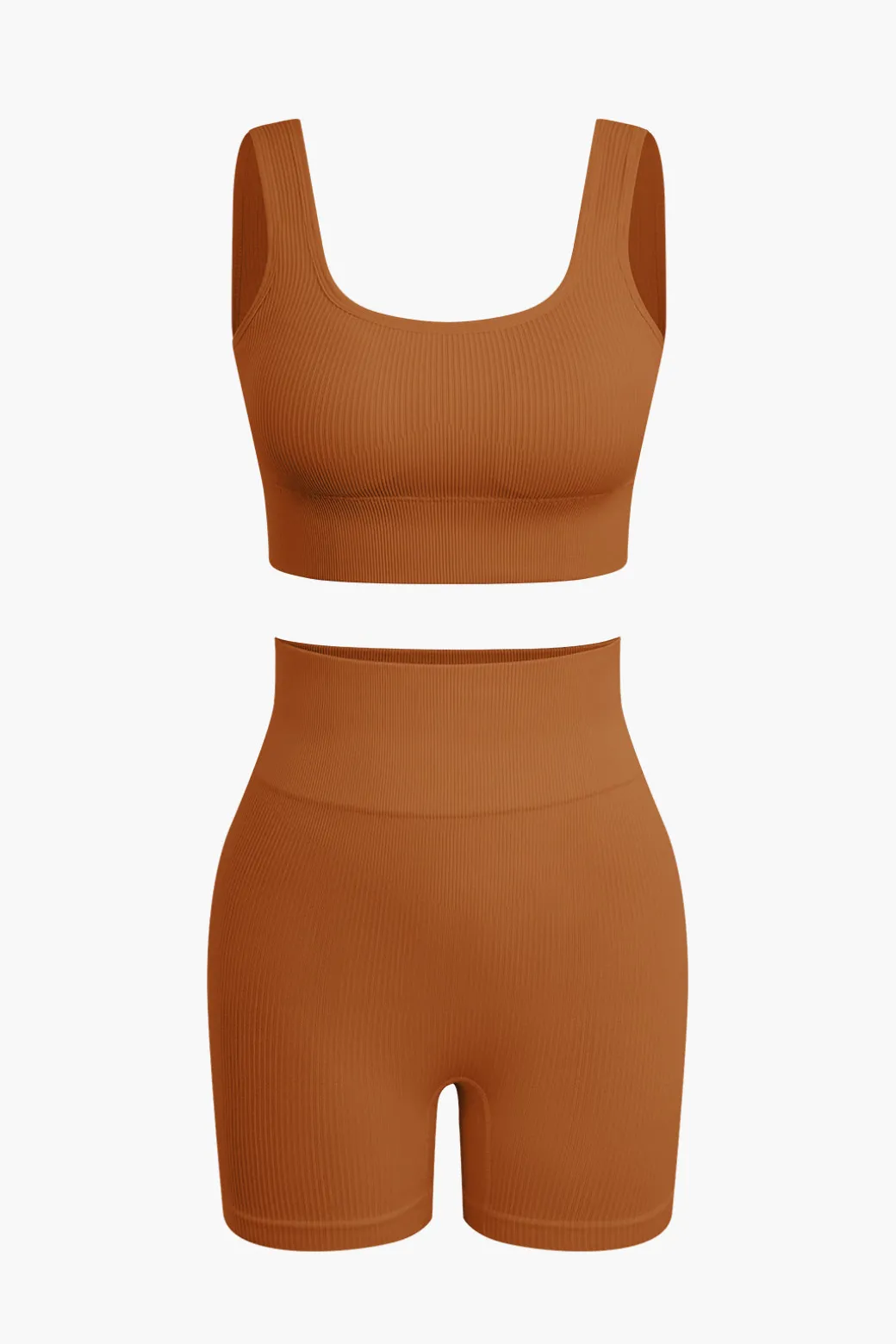 Basic Yoga Tank Top and Shorts Set
