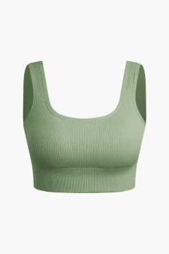 Basic Yoga Tank Top and Shorts Set