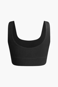 Basic Yoga Tank Top and Shorts Set