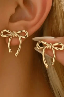 Bowknot Simple Earrings
