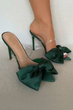 Bowtie Slingback High Heels