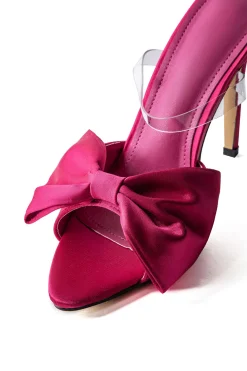 Bowtie Slingback High Heels
