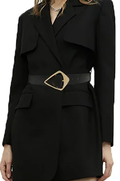 Buckle Wide Waist Belt