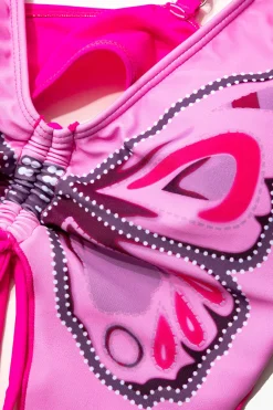 Butterfly Pattern Bikini Set