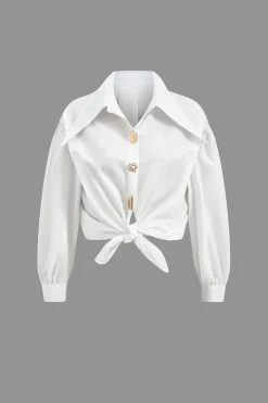 Button Long-Sleeve Shirt