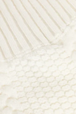Cable Knit Mini Skirt