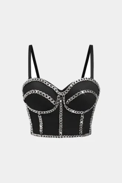 Chain Bustier Cami Top