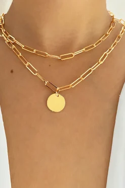 Chain Round Necklace