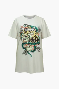 Chinoserie Print T-Shirt
