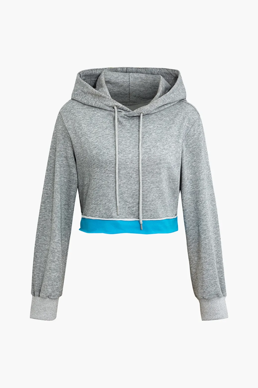Color Block Hooded Jacket