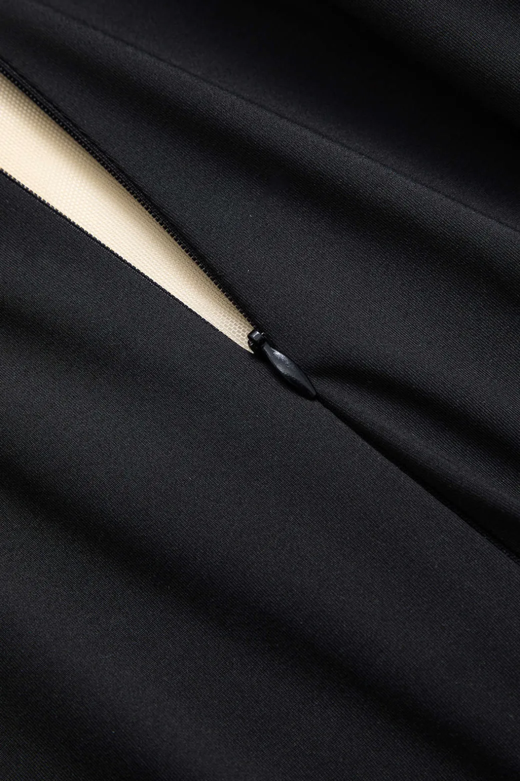 Colorblock Patchwork High Waist Long Sleeve Jumpsuit