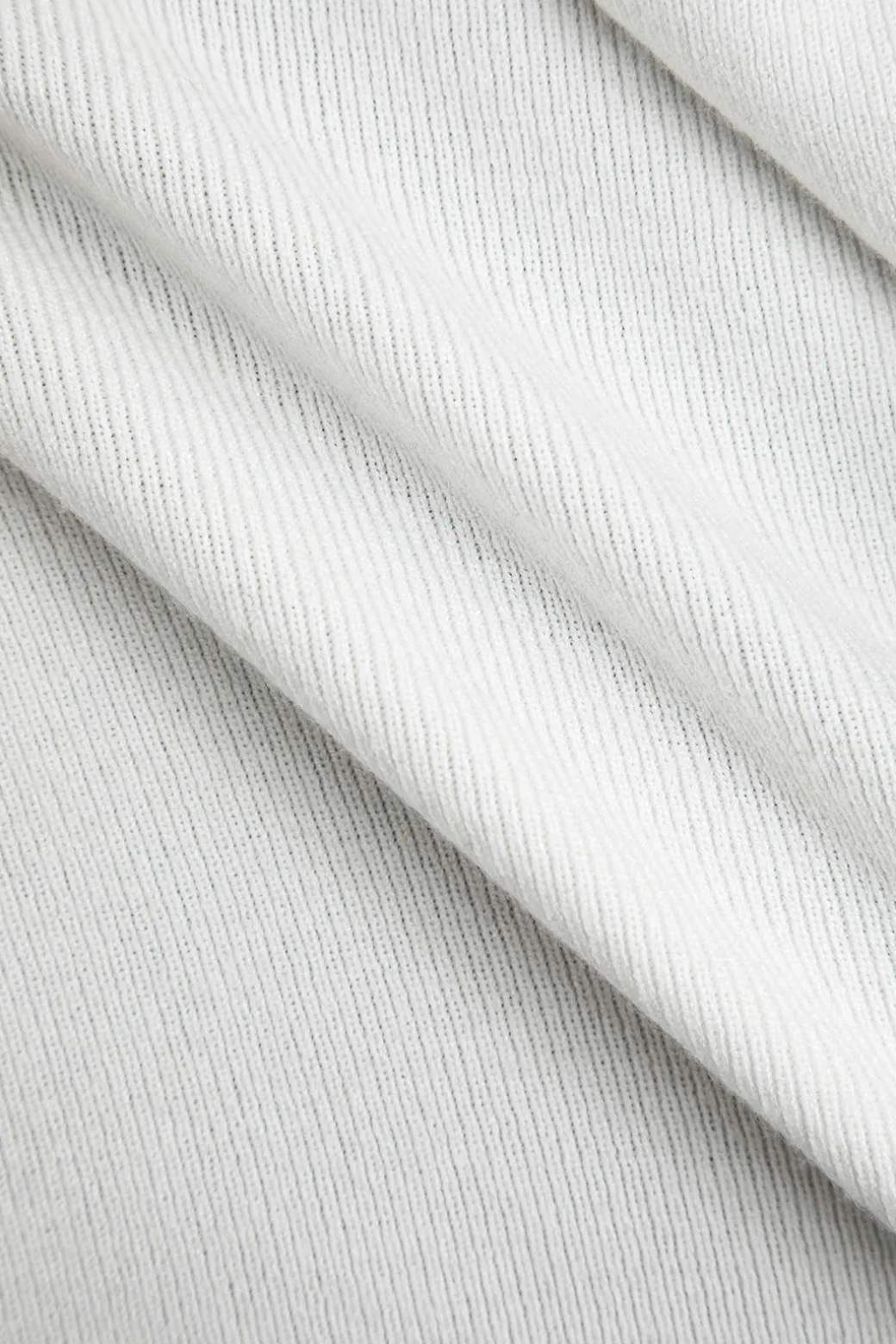 Contrast Knit Long-Sleeve Top