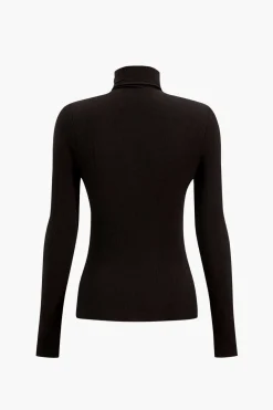 Contrast Long-Sleeve Top