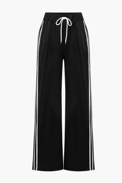Contrast Tie-Up Trouser Sets