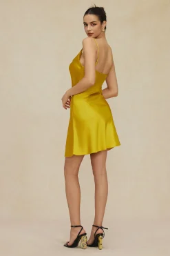 Cowl Neck Slip Dress Lingerie