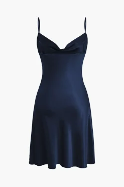 Cowl Neck Slip Dress Lingerie